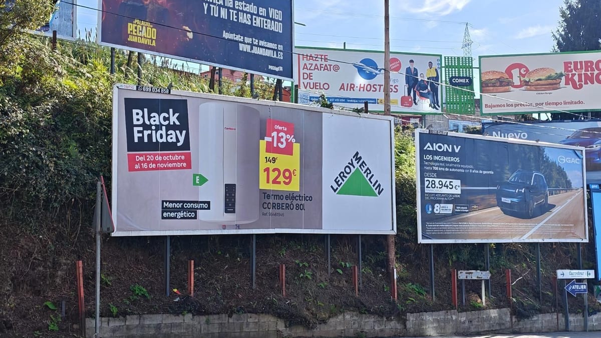 Fotografía que ilustra la noticia: El Black Friday generará 2.750 empleos en Vigo y provincia