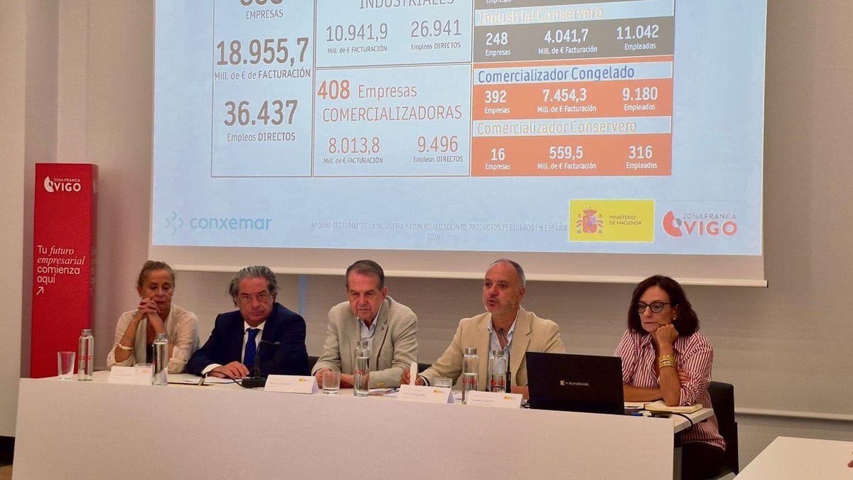 Fotografía que ilustra la noticia: Galicia acapara el 48,18% de la facturación de la industria pesquera estatal, según un informe de Conxemar y Zona Franca