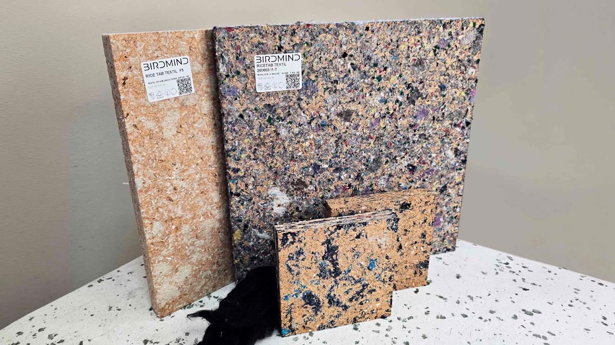Fotografía que ilustra la noticia: Insertega y Birdmind se alían para dar salida a los residuos textiles de difícil reciclaje