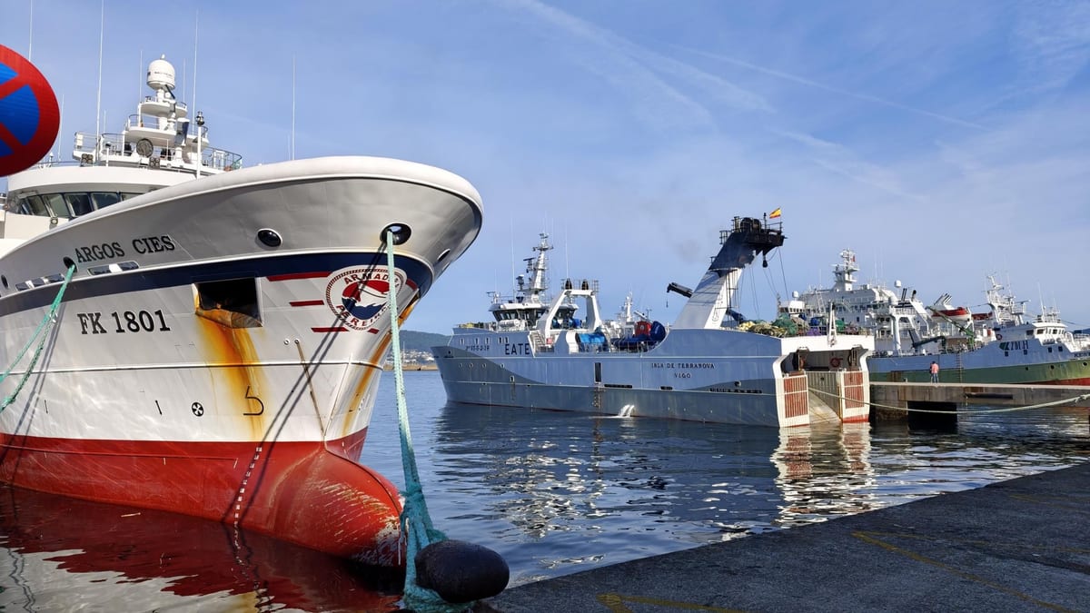 Fotografía que ilustra la noticia: La flota gallega cierra la campaña de Malvinas con 47.000 toneladas, lejos de las mejores cifras históricas