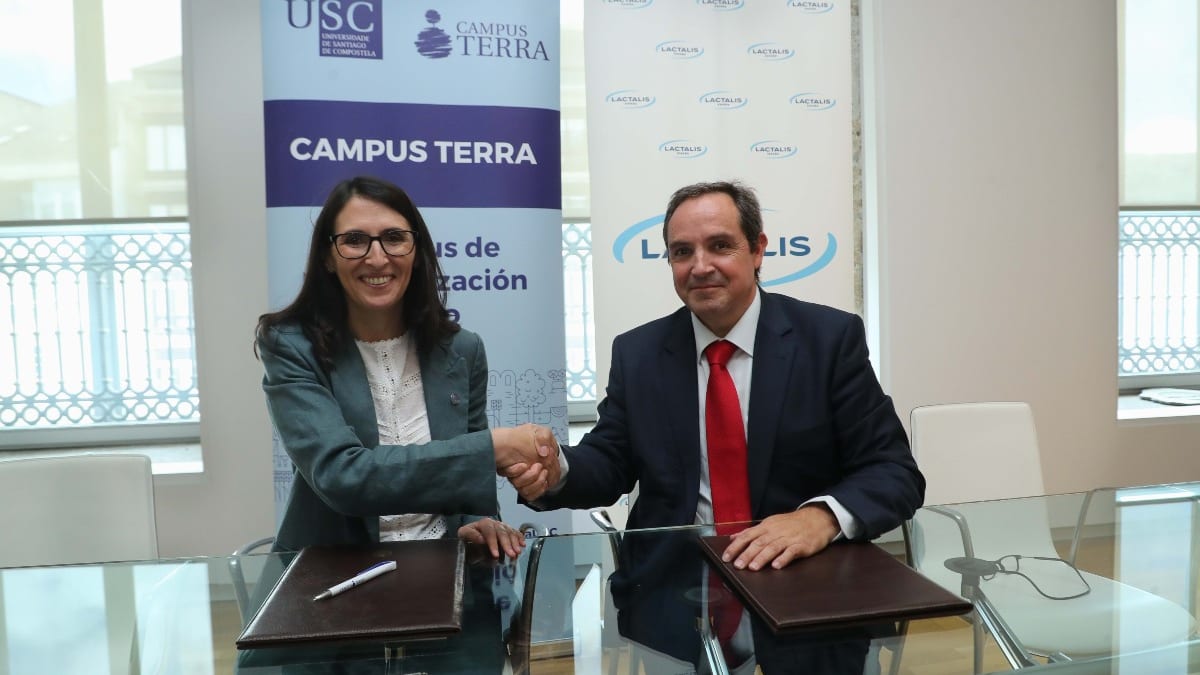 Fotografía que ilustra la noticia: Lactalis España y la USC lanzan una cátedra para acelerar la innovación en las explotaciones ganaderas