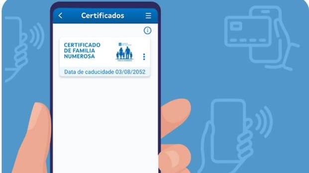 Fotografía que ilustra la noticia: Las familias numerosas gallegas ya descargan su certificado oficial desde XuntaEu