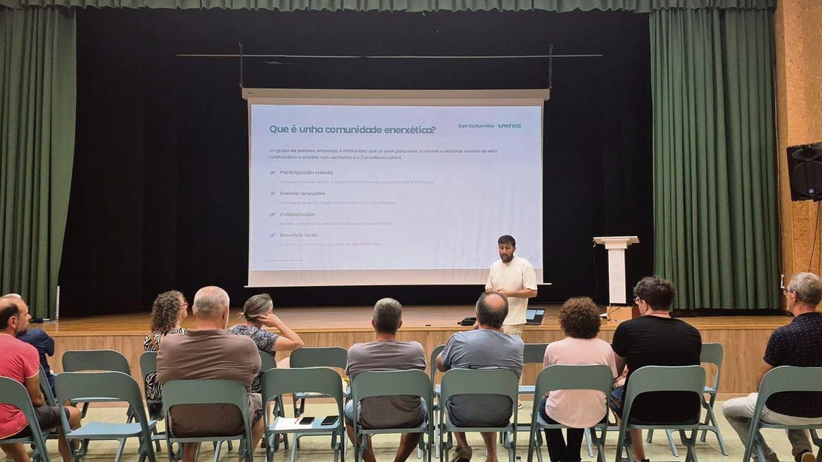 Fotografía que ilustra la noticia: San Sadurniño lanza en setembro a súa comunidade enerxética con 17 tellados públicos e 609 kW de potencial